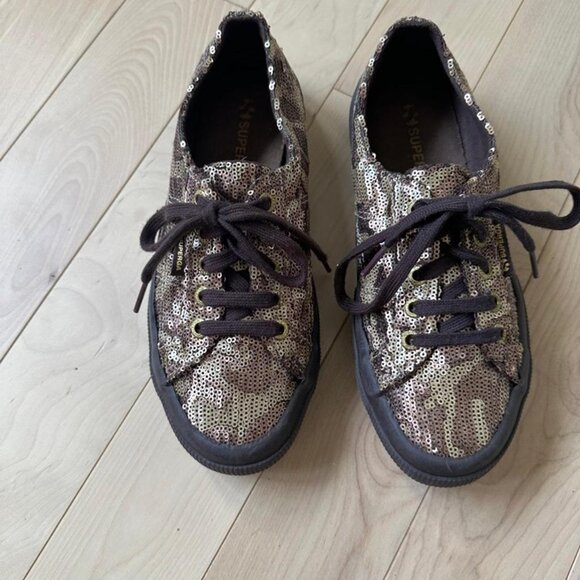 Superga Sequin Camo Sneakers – Size 6.5 / EU 37 - Picture 2 of 8